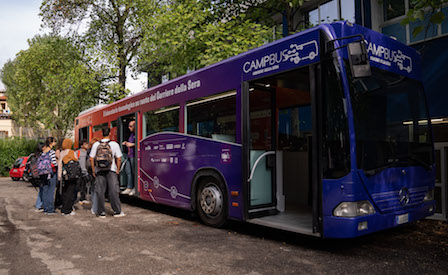 CampBus - Il laboratorio tecnologico su ruote del Corriere della Sera