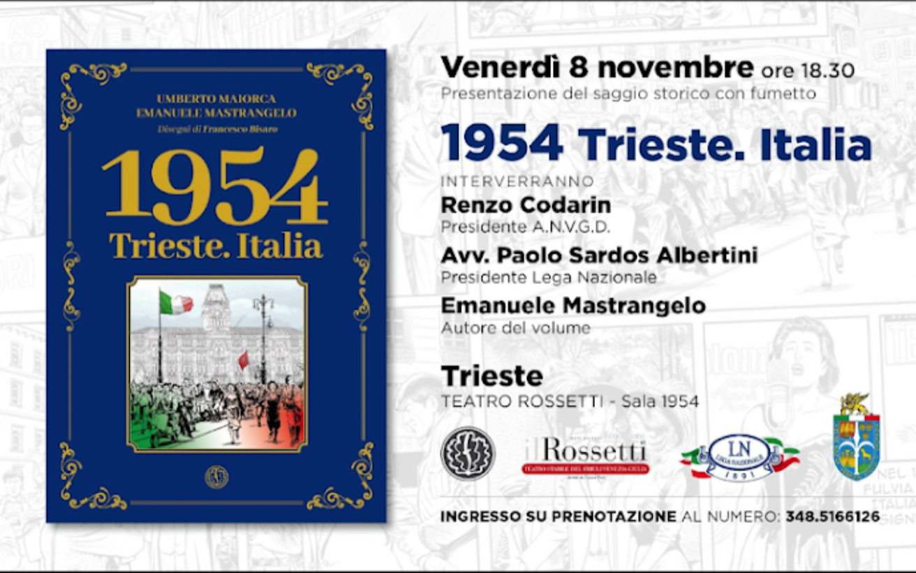 1954 Trieste. Italia