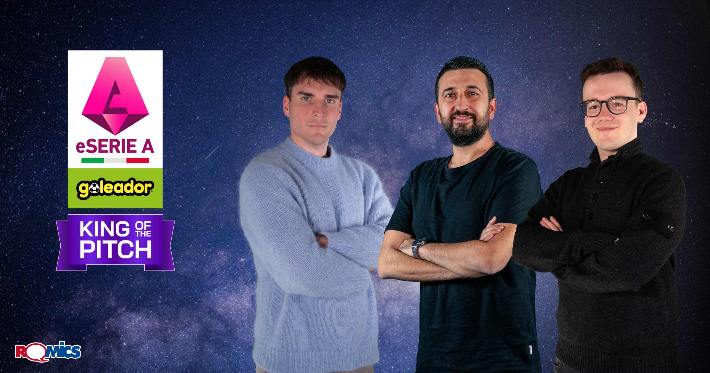 eSERIE A GOLEADOR - KING OF THE PITCH - Sfida i Pro Player nell'evento esports esclusivo di Lega Calcio Serie A