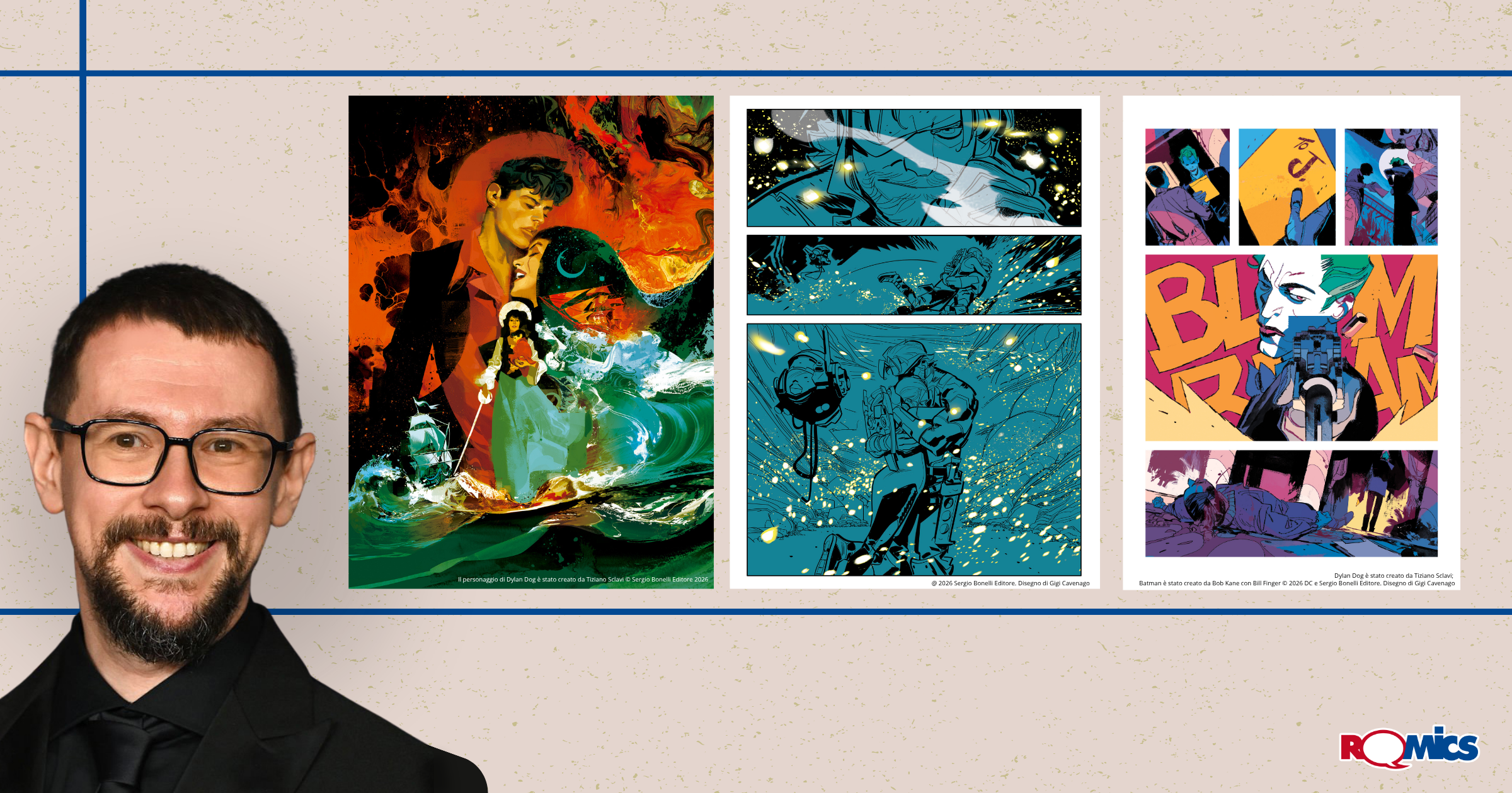 Gigi Cavenago, dai comics all’animazione internazionale
