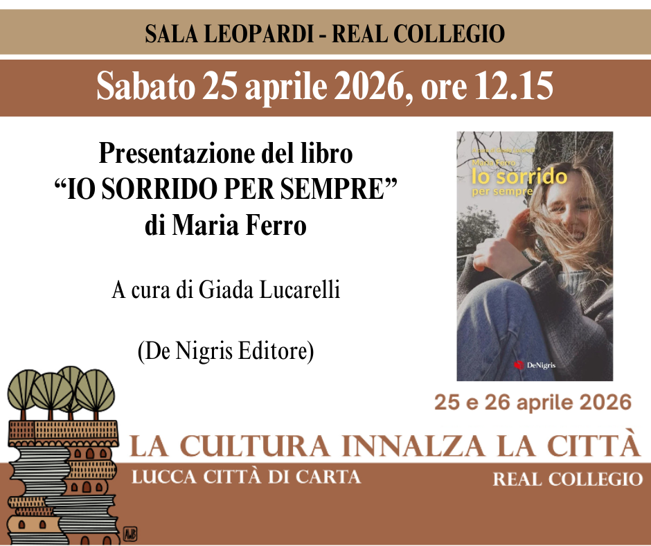 Presentazione del libro ‘Io sorrido per sempre’