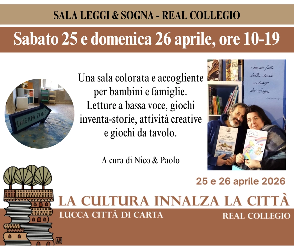 Nico&Paolo nella Sala Leggi&Sogna