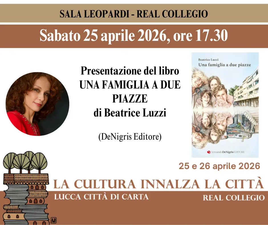 BEATRICE LUZZI presenta ‘Una famiglia a due piazze’