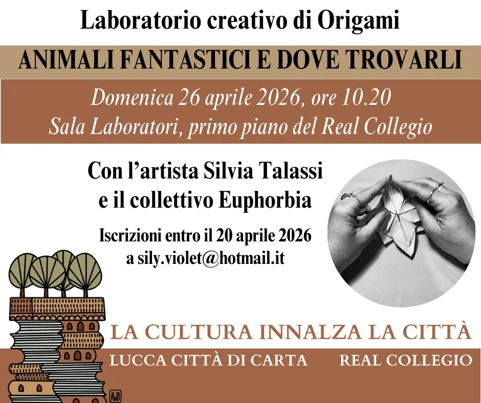 Laboratorio creativo di Origami Animali fantastici e dove trovarli