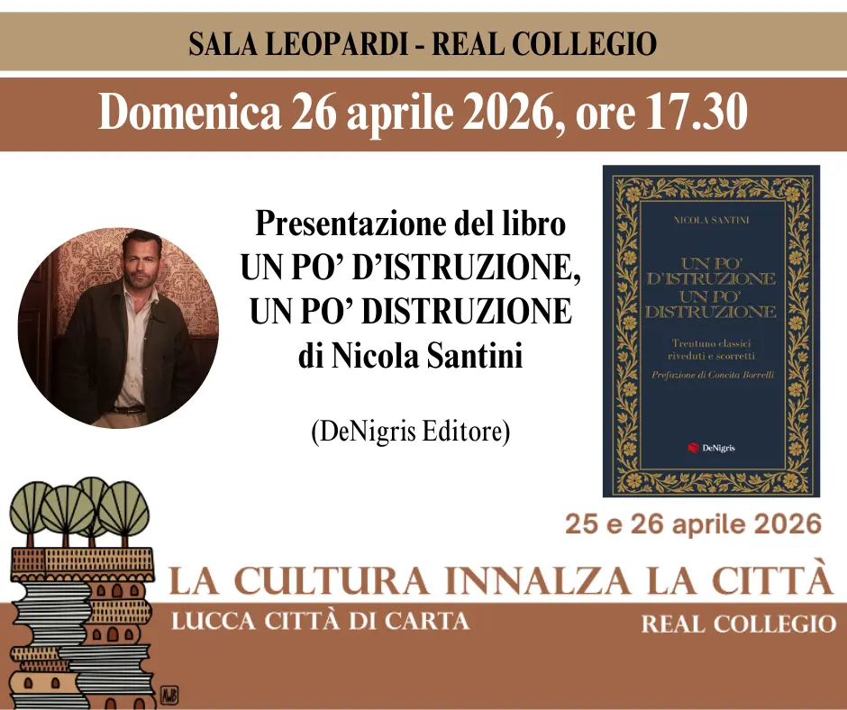 IL GIORNALISTA NICOLA SANTINI “RILEGGE” I CLASSICI
