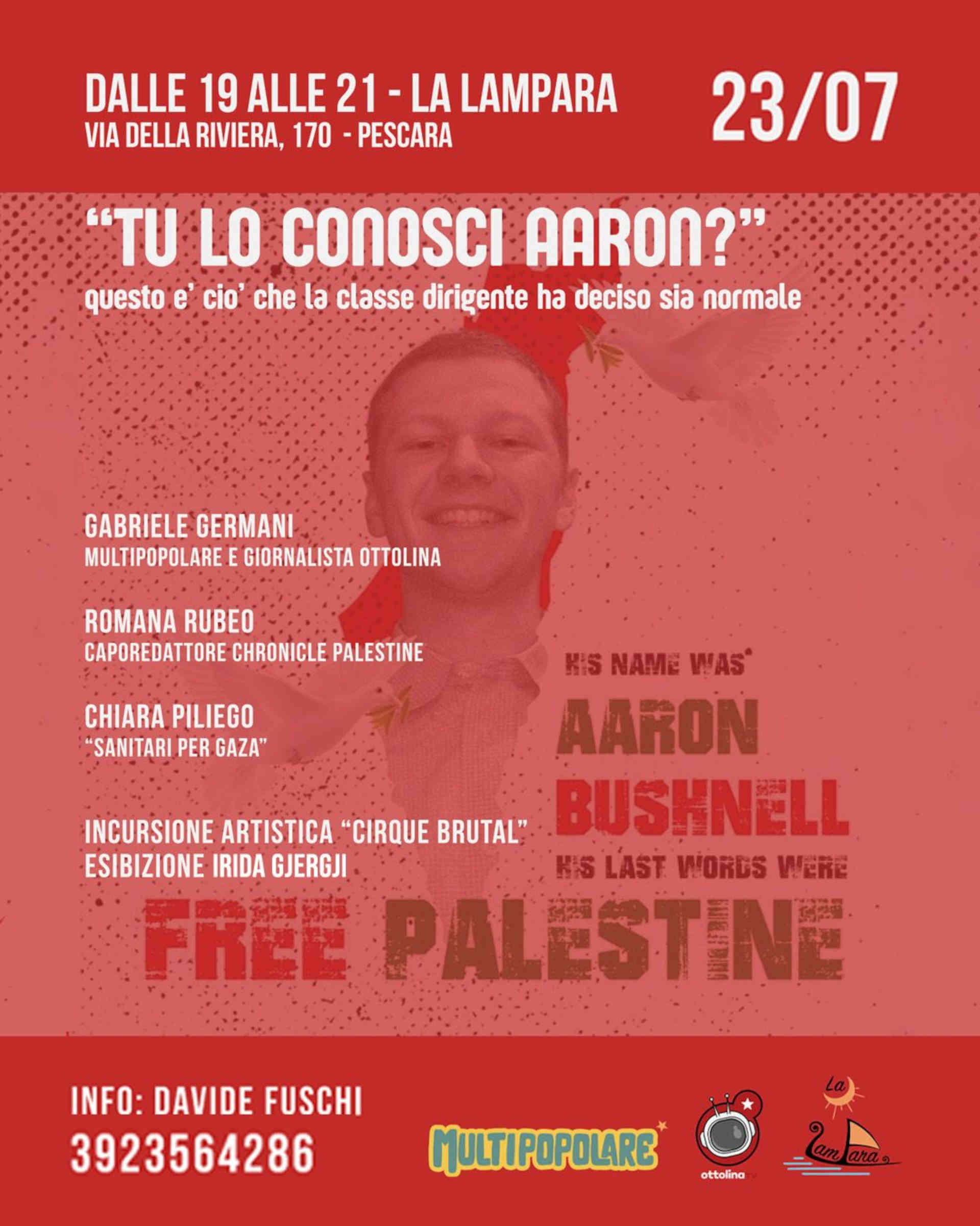 “Tu lo conosci Aaron?” | Pescara