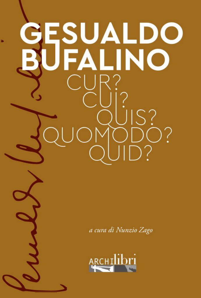 30 ANNI SENZA BUFALINO