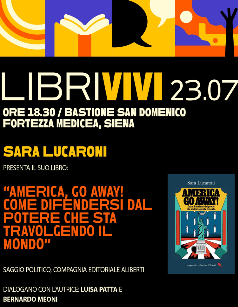 Presentazione del libro "America go away"