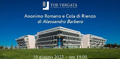 Alessandro Barbero a Roma parla di Cola di Rienzo