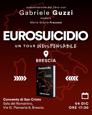 Presentazione di "Eurosuicidio" a Brescia