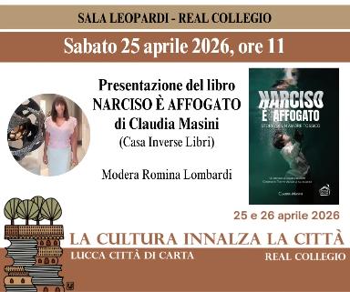 PRESENTAZIONE LIBRO ‘NARCISO È AFFOGATO – STORIA DI UN AMORE TOSSICO’