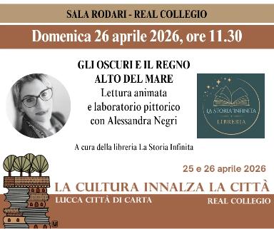 Lettura animata del libro “Gli Oscuri e il Regno Alto del Mare” di Alessandra Negri, con laboratorio pittorico