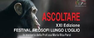 Ascoltare - XXI Edizione Festival Filosofi lungo l'Oglio