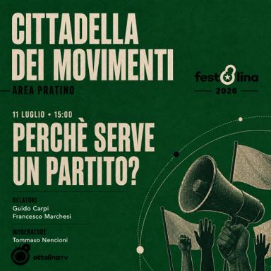 Perché serve un partito?